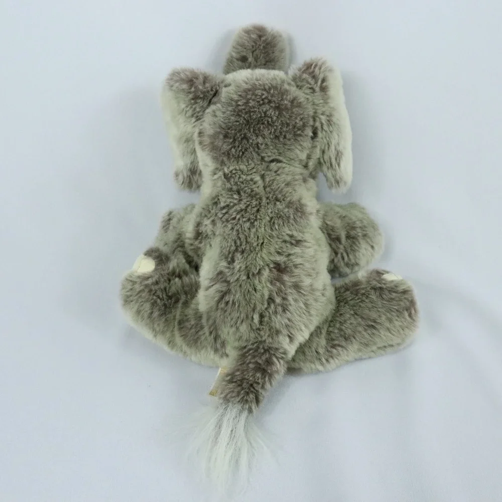 Toys R Us Animal Alley 2001 Gray Realistic Elephant Plush Stuffed Animal 16